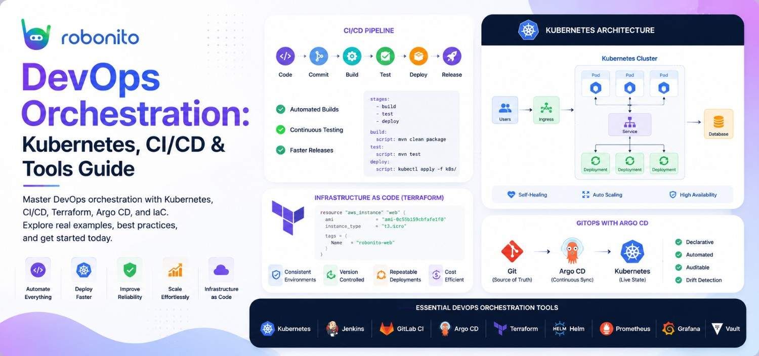 DevOps orchestration with Kubernetes guide