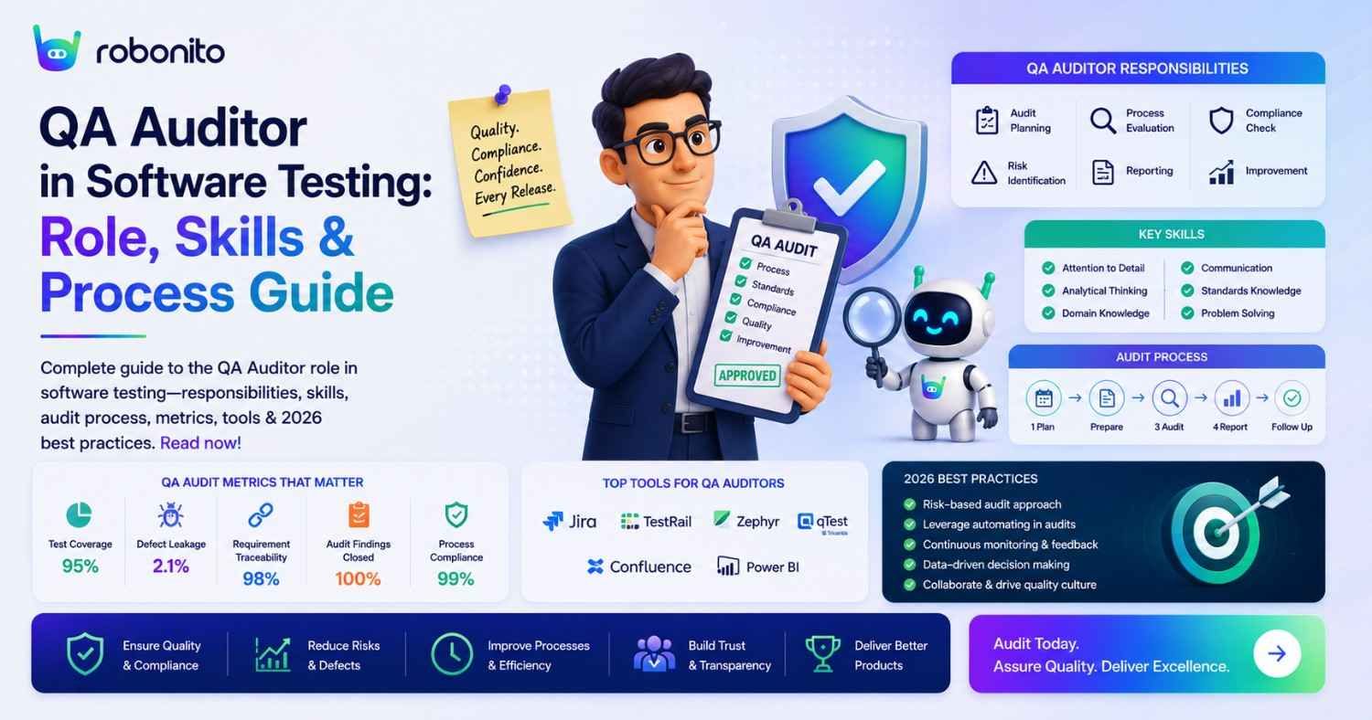 QA auditor guide for software testing