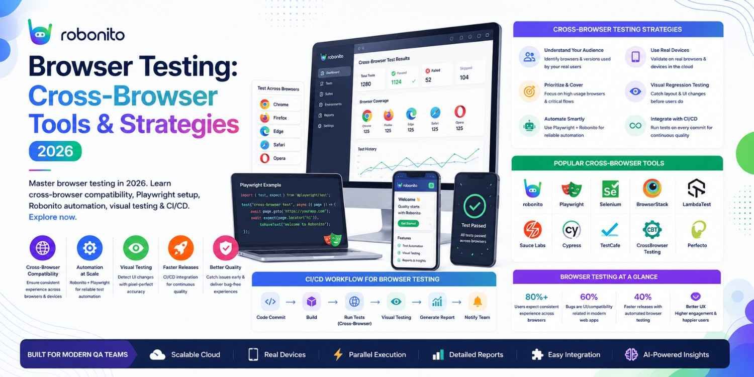 Cross-browser testing strategies and tools